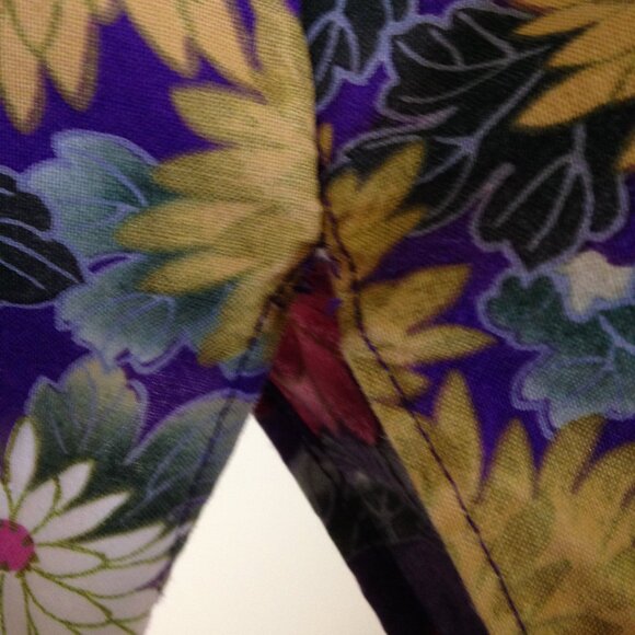 Smithsonian Institution Robe Floral Print (No Tie) M - Picture 5 of 6
